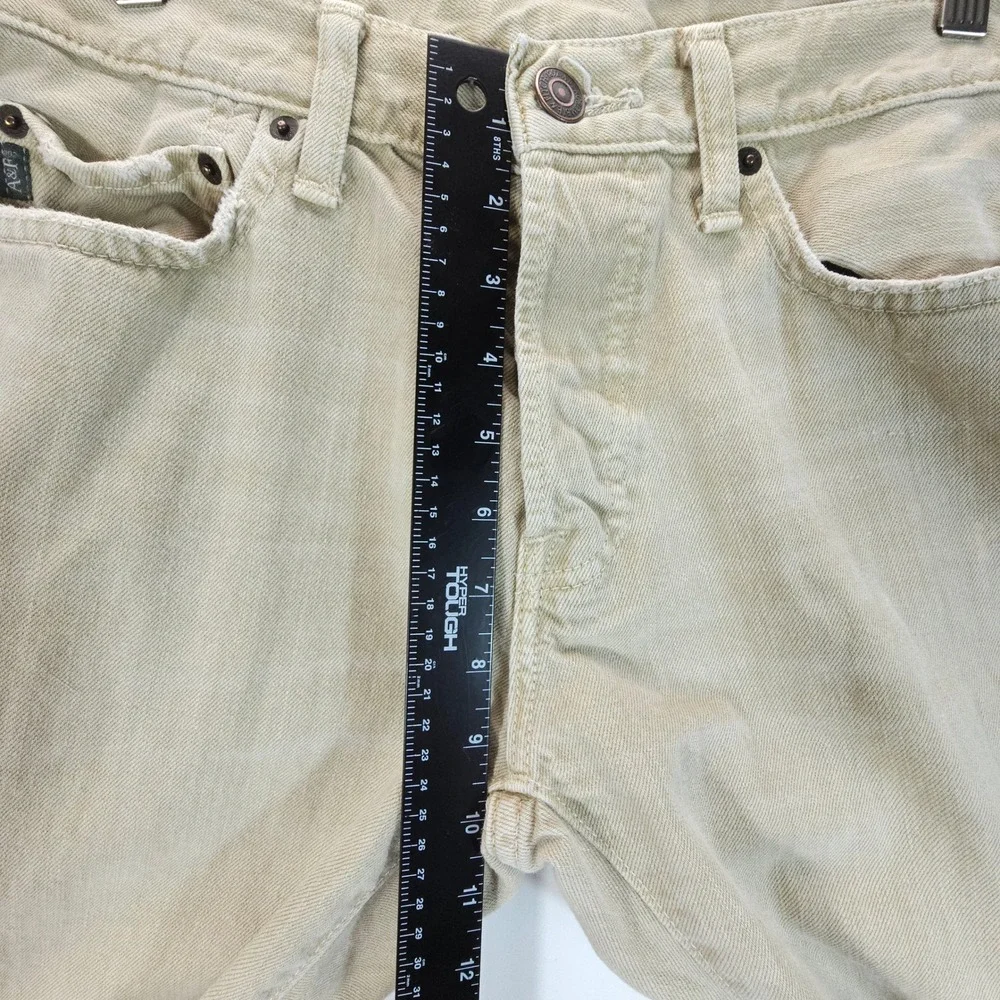 Y2K Abercrombie & Fitch‎ Jeans Mens 32x30 Tan Skinny Fit Streetwear Skate Denim